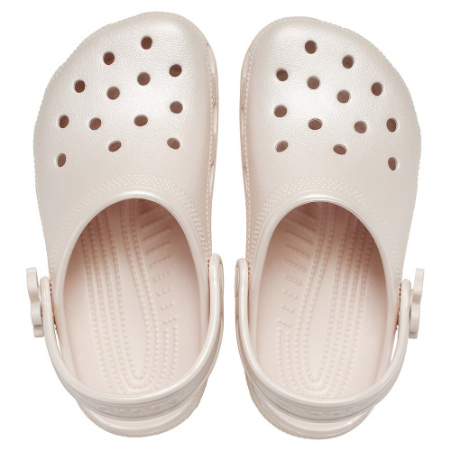 Crocs Kids' Classic Pearl Shine Clog